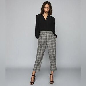 Reiss Women’s Plaid Trousers - US Size 6